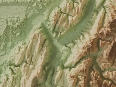 Exemple de rendu Relief